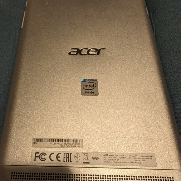 Acer tablet - Picture 4 of 4